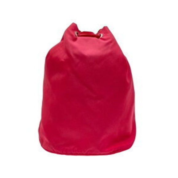 Prada Red Drawstring Nylon Pouch - Picture 1 of 7